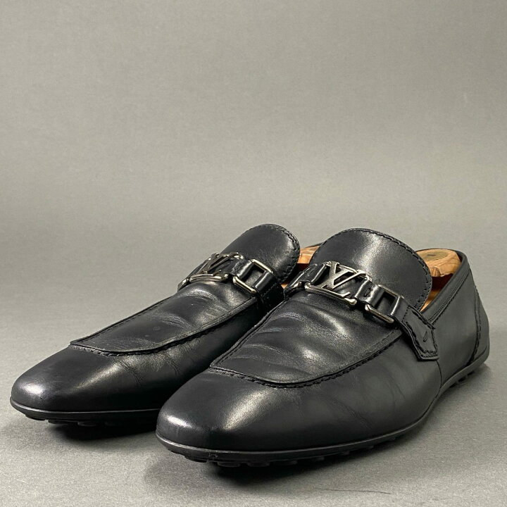 楽天市場】LOUIS VUITTON ルイヴィトン LVロゴ ドライビングシューズ  