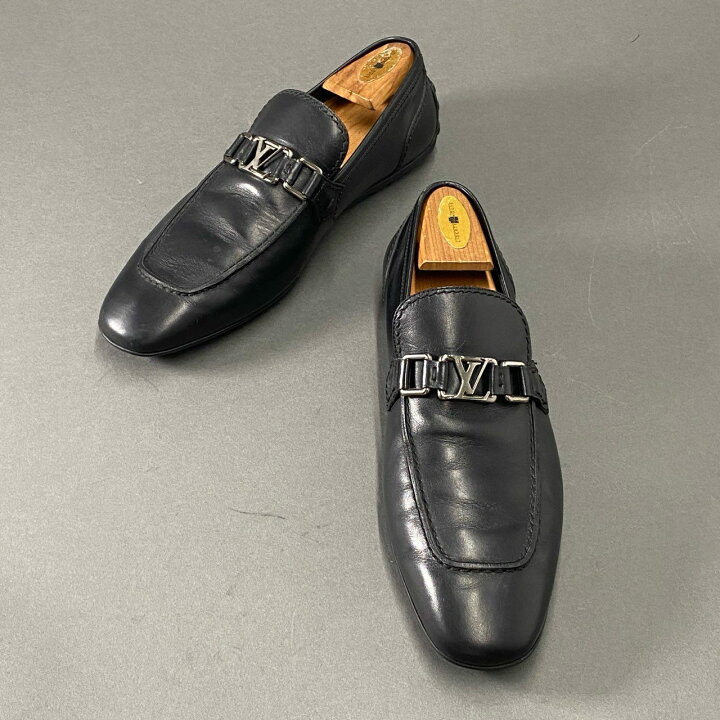 楽天市場】LOUIS VUITTON ルイヴィトン LVロゴ ドライビングシューズ  