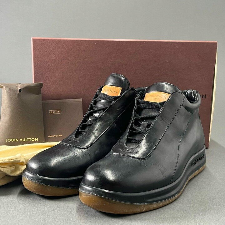 楽天市場】LOUIS VUITTON ルイヴィトン LVロゴ ハイカット レース 