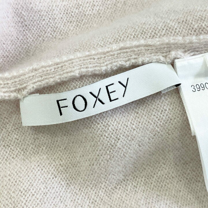 楽天市場】FOXEY フォクシー Cloud Knit Top クラウドニット カシミア 