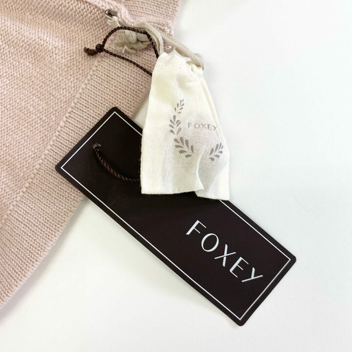 楽天市場】《極美品》 新品タグ付き FOXEY フォクシー White Snow  