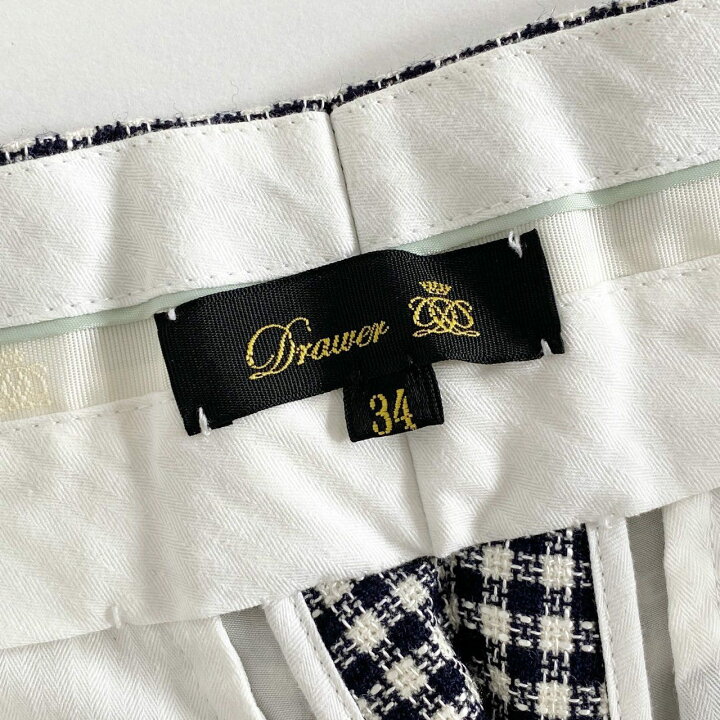 楽天市場】定価￥61,600 Drawer ドゥロワー 22SS ウールシルク 