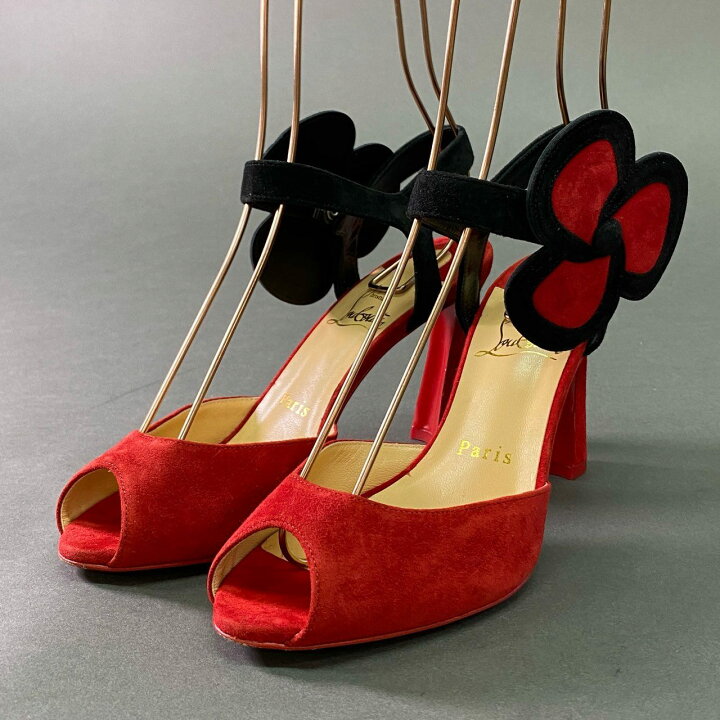 楽天市場】Christian Louboutin クリスチャン ルブタン オープントゥ 