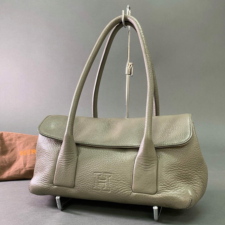 楽天市場】定価￥96,800 HIROFU ヒロフ ペルーシェ レザーハンドバッグ 