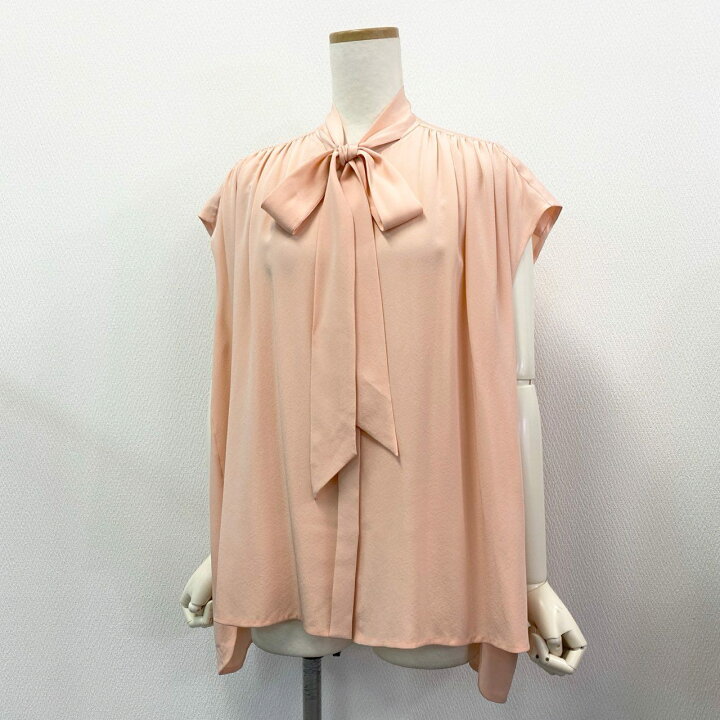 ドゥロワー シルク素材ブラウス 