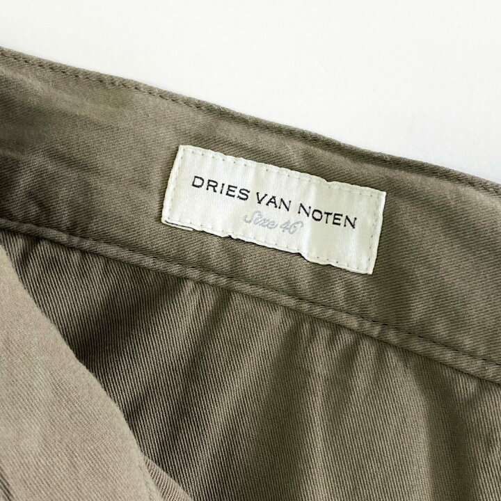 楽天市場】DRIES VAN NOTEN ドリスヴァンノッテン 1タック ミリタリー 