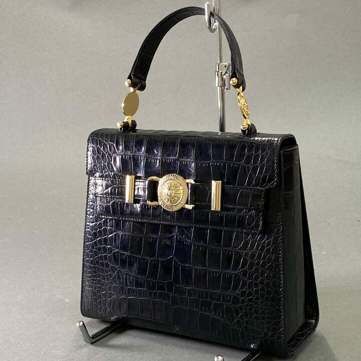 楽天市場】GIANNI VERSACE ジャンニ ヴェルサーチ クロコ型押し 