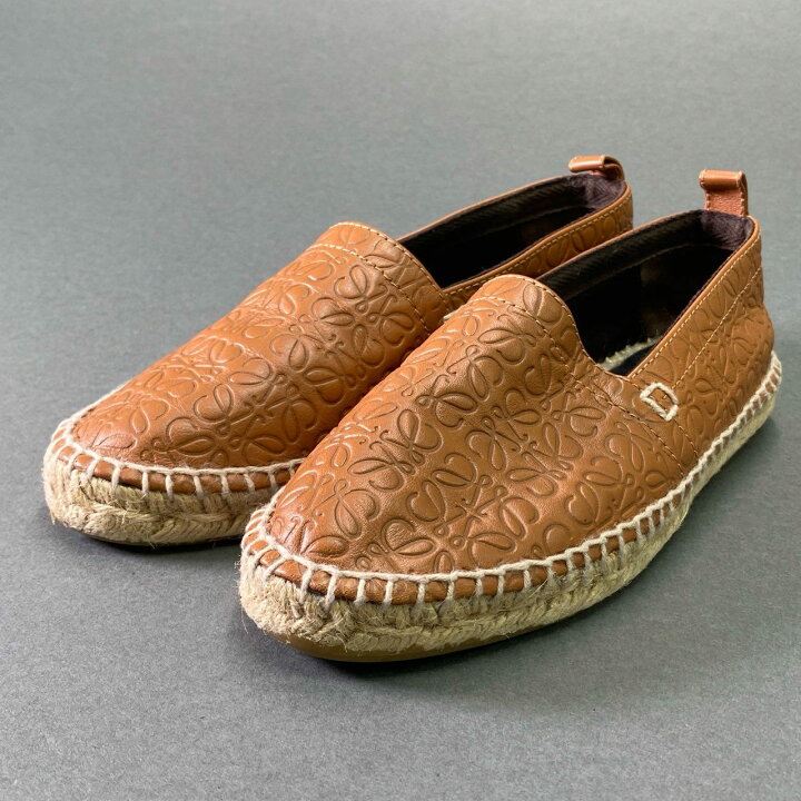 楽天市場】5f8 《美品》 LOEWE ロエベ エスパドリーユ スリッポン 36 