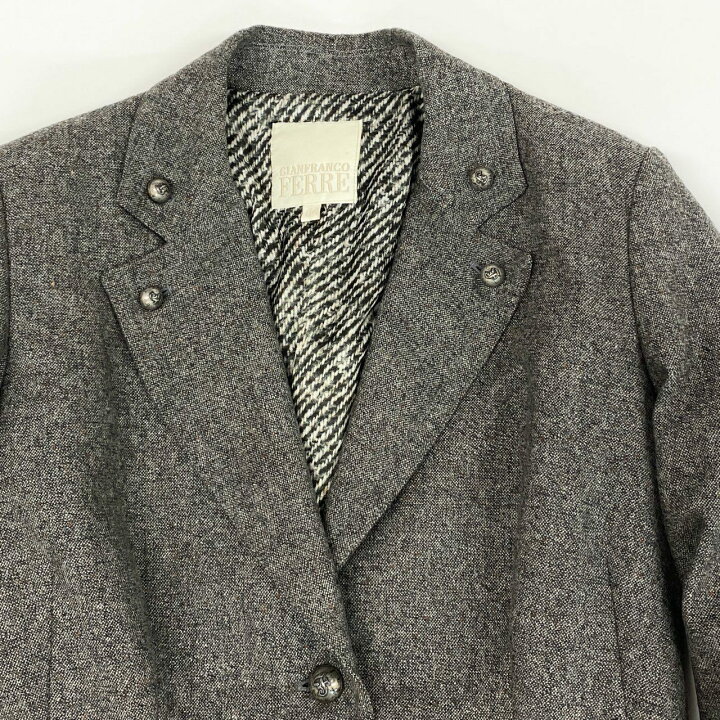 楽天市場】【美品】GIANFRANCO FERRE ジャンフランコフェレ テーラード 