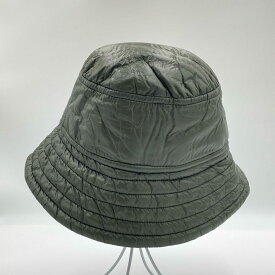 《美品》 定価￥38.500 DRIES VAN NOTEN ドリスヴァンノッテン GILLY 3248 M.W.HAT バケットハット XXS カーキ 画像参照 帽子 シワ加工 ヘッドウェアt18r 【中古】