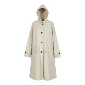 【未使用タグ付】 JIL SANDER NAVY ジルサンダー ネイビー フーデットコート ロングコート サイズ36 アイボリー レディース 女性服u02t 中古