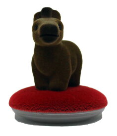 ラッキーマスコット+アロマディフューザー 干支午7cmサイズのアロマディフューザー機能付き置物です。［干支置物　動物置物　アロマディフューザー　自動車用小物雑貨　可愛い　小物雑貨　インテリア］