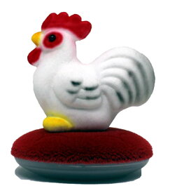 ラッキーマスコット+アロマディフューザー 干支酉7cmサイズのアロマディフューザー機能付き置物です。［干支置物　動物置物　アロマディフューザー　自動車用小物雑貨　可愛い　小物雑貨　インテリア］