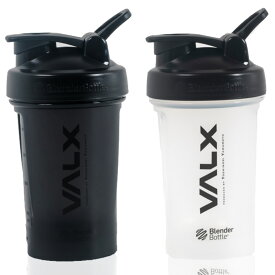 VALX バルクス プロテイン シェイカー ブレンダーボトル ClassicV2 クリアブラック ブラック 600mL【山本義徳監修】　＊