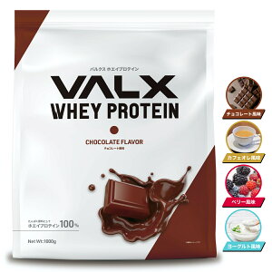 【VALX ホエイプロテイン】チョコレート ベリー ヨーグルト カフェオレバルクス 国内生産 WPC 山本義徳 ホエイ プロテイン1kg 筋トレ タンパク質 男性 女性 安い コスパ チョコ