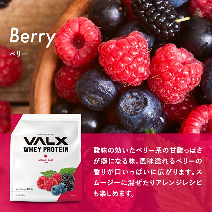 楽天市場】VALX ホエイプロテイン 低容量 420g チョコレート ベリー 