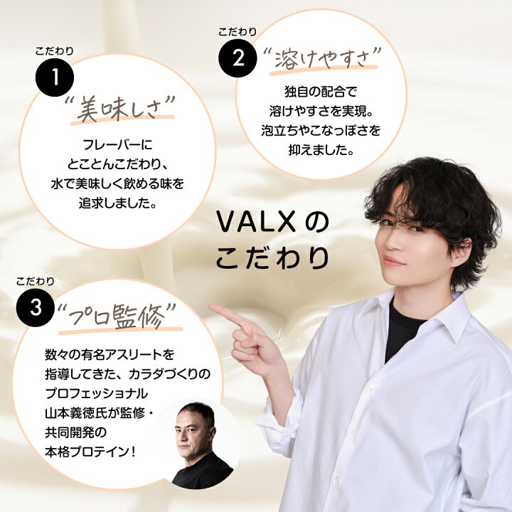 楽天市場】[期間限定 LINE登録で1,000円OFF] 【VALX ホエイプロテイン 