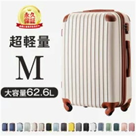 スーツケース Mサイズ キャリーバッグ キャリーケース 軽量 頑丈 かわいい オシャレ 【マネ出来ない品質で49万台突破！】超軽量 TSAロック搭載 4日-7日 中型 永久保証 suitcase T9088