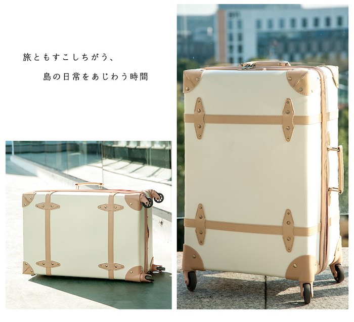 トランクケース スーツケース Sサイズ キャリーバッグ 超軽量 キャリーケース 一年間保証 TSAロック搭載 1日〜3日用 小型 かわいい  suitcase TANOBI FUPP01 | CoCo-Shopping