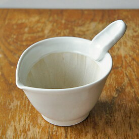納豆鉢　ホワイト　これは便利TOJIKI TONYA/和食器/すり鉢