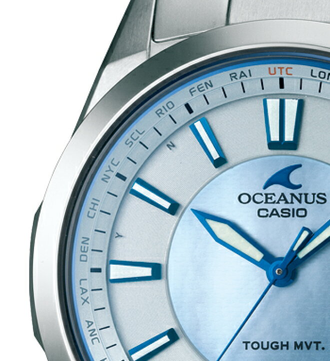 楽天市場】電波 ソーラー オシアナス OCEANUS OCW-S100P 