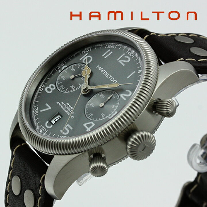 楽天市場】ハミルトンHAMILTON 腕時計 Khaki Pioneer Auto Chrono 