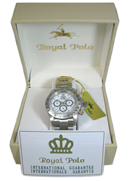 楽天市場】ROYAL POLO RW-101 全2色☆自動巻きマルチファンクション 