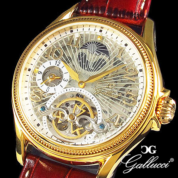 GALLUCCI ガルーチ 腕時計 スケルトン 自動巻き WT23145SK-GD 送料無料 | LAD WEATHER（ラドウェザー）公式
