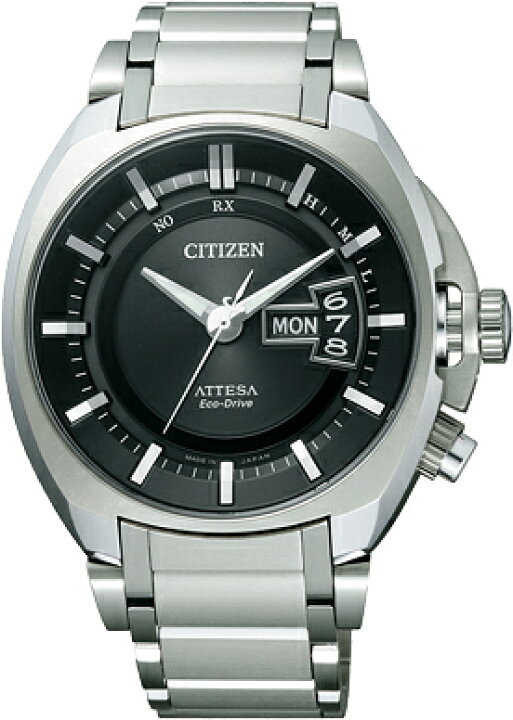 CITIZEN アテッサ エコドライブ チタン 電波時計 ATD53-3001