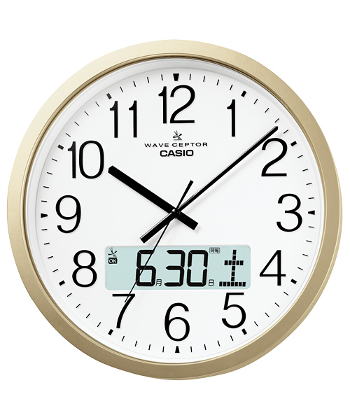時計 掛け時計 カシオ CASIO 電波時計 電波 IC-410SJ-9JF 正規品 送料無料 | LAD WEATHER（ラドウェザー）公式