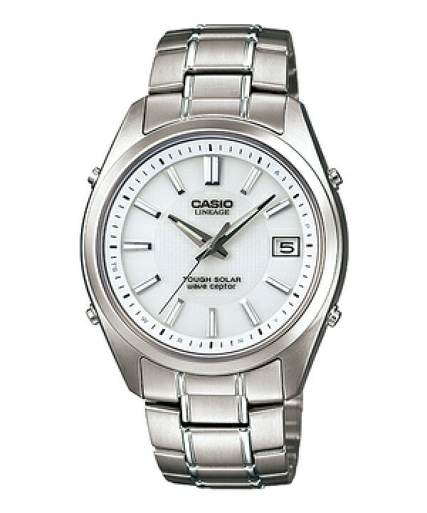 楽天市場】電波 ソーラー 腕時計 カシオ CASIO メンズ LINEAGE 