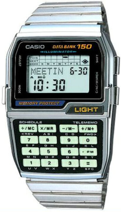 楽天市場】カシオ メンズ 腕時計 データバンク DBC-1500B-1Q CASIO 