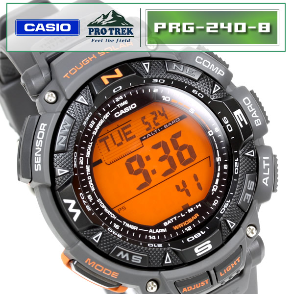 カシオ メンズ腕時計 PROTREK PRG-240-8 CASIO 送料無料 | LAD WEATHER（ラドウェザー）公式