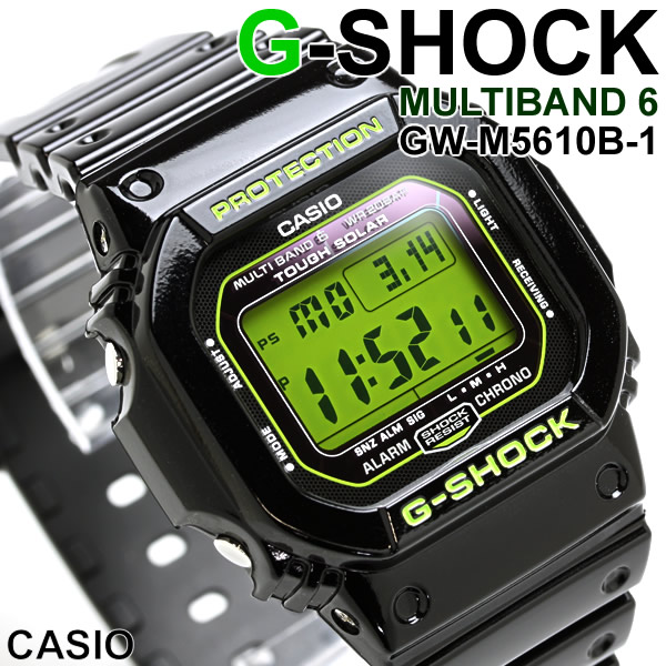 Gショック ジーショック カシオ 腕時計 電波ソーラーG-SHOCK CASIO GW-M5610B-1 ソーラー腕時計 送料無料 | LAD  WEATHER（ラドウェザー）公式