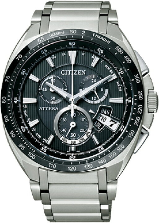 楽天市場】シチズン CITIZEN 電波時計 電波 ATTESA アテッサ ATD53 