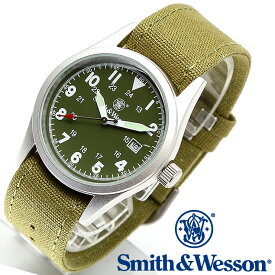 [正規品] スミス＆ウェッソン Smith & Wesson ミリタリー腕時計 MILITARY WATCH OLIVE DRAB SWW-1464-OD [あす楽] [送料無料] [雑誌掲載ブランド]