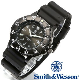 [正規品] スミス＆ウェッソン Smith & Wesson スイス トリチウム ミリタリー腕時計 SWISS TRITIUM SPORT WATCH BLACK SWW-450-BLK [あす楽] [送料無料] [雑誌掲載ブランド]