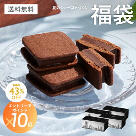 【送料無料】夏のショーコラづくし福袋[8/10着迄] チョコレート 横浜 バニラビーンズ | チョコサンド チョコ クッキー 洋菓子 お菓子 高級 おしゃれ 福袋 個包装 詰め合わせ お取り寄せ スイーツ 誕生日 祝い お礼 プレゼント 手土産 パーティー