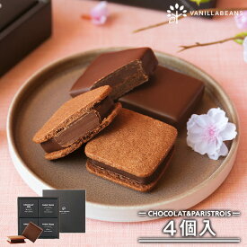 バニラビーンズ ショーコラ＆パリトロ4個入 チョコレート ギフト お菓子 あす楽 春ギフト