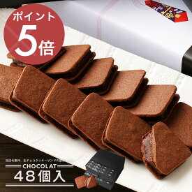 【送料無料】ショーコラ 48個入 チョコレート 横浜 バニラビーンズ | チョコサンド チョコ 洋菓子 お菓子 高級 チョコレートギフト ギフト おしゃれ 詰め合わせ スイーツ プレゼント プチギフト チョコレート 2025 クリスマス