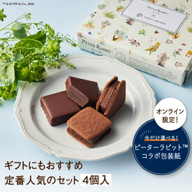 ショーコラ＆パリトロ4個入 チョコレート 横浜 バニラビーンズ | チョコサンド チョコ 洋菓子 お菓子 高級 チョコレートギフト ギフト おしゃれ 個包装 詰め合わせ お取り寄せ 2026 お中元 コラボ