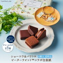 【送料込】ショーコラ＆パリトロ4個入(ピーターラビット&trade;コラボ包装紙) ※チャーム付 [7/6着迄] チョコレート …