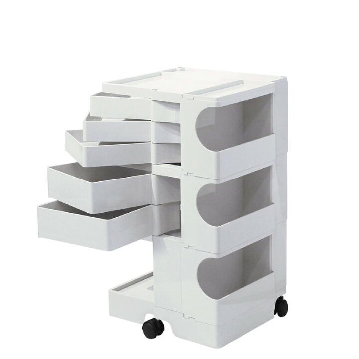 楽天市場】【全6色】ボビーワゴン 3段5トレイ 【レビュー特典あり 正規 