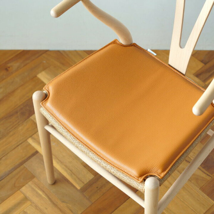 楽天市場】CH24（Yチェア）Yチェア 専用 レザークッション CARL HANSEN
