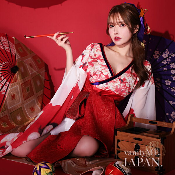 和風 コスプレ 衣装 花魁 花魁コスチューム 本格 ミニ 着物 ミニ丈 純白花魁 白 コスチューム コスプレ花魁 花魁コスプレ 花魁スカート 浴衣セクシー 花魁コス 和柄 エロ 花魁ドレス セクシー コスプレ衣装 おいらん 可愛い 和装 仮装 【2点セット】vcsot-231015-2