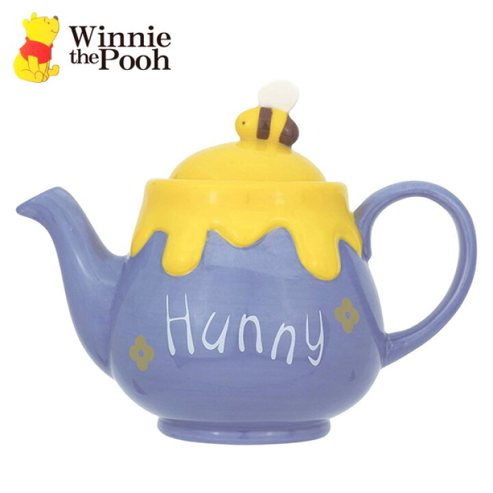 楽天市場 くまのプーさん ティーポット はちみつ ディズニー Disney くまのぷーさん Winniethepooh キャラクター グッズ 食器 茶器 かわいい インスタ映え インテリア プレゼント 通販 急須 おしゃれ インテリア グッズ お茶 紅茶 緑茶 ティーパック ティーバッグ