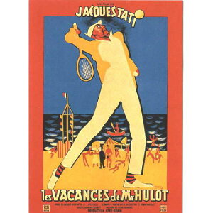 NbVbNf|XgJ[h@l̂̋x yLES VACANCES DE M.HULOTz@ʔ́@@v[g