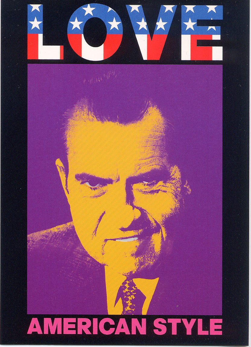 カラフルでポップなコジックの世界をお楽しみください フランクコジックポップアートコレクション ポストカード Love 春の新作シューズ満載 2021年春の 通販 プレゼント Nixon