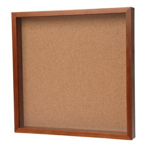 立体額 深さ25mm 全3色 CUBEフレーム3030 ブラウン/ナチュラル/ホワイト 木製 壁掛け/置き兼用 万丈 額縁 キューブフレーム 正方形 コルク おしゃれ