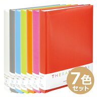 L判 3段 240枚収納 7色セット セラピーカラー TCBP-240 ナカバヤシ 大容量 大量 フォトアルバム ポケット…